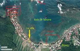 Villa La Cocoteraie Tartane - Rez-de-Chaussée, au bord de l'océan