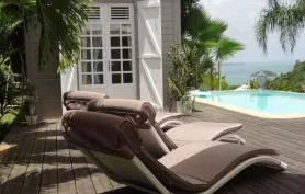 La charmante Villa Coco et son bungalow avec vue sur mer