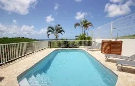 Domaine Carib Turquoise, piscine, vue mer, idéal pour les grandes familles