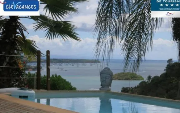 La charmante Villa Coco et son bungalow avec vue sur mer